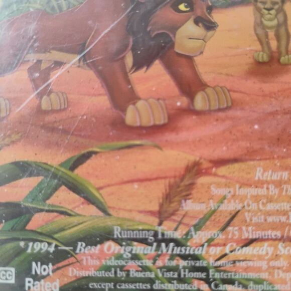 The Lion King II: Simba's Pride VHS - Picture 3 of 8